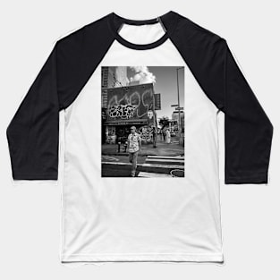 Graffiti Street Art Manhattan NYC Baseball T-Shirt